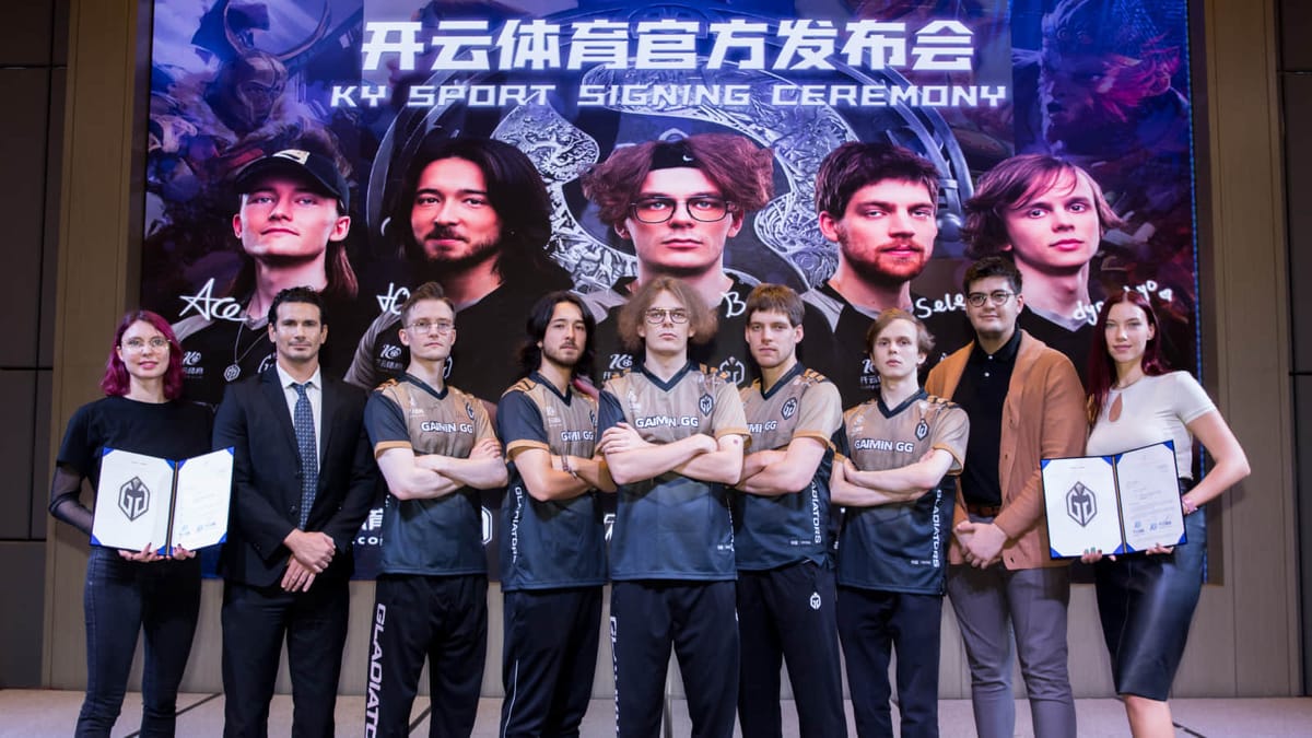 雷速体育成为GAIMIN GLADIATORS的官方博彩合作伙伴
